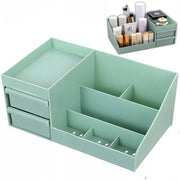 Organizzatore di Cosmetici con Ruote - Borsa per Cosmetici - Organizzatore di Cosmetici con Schede di Carico - Translucido - Sostenibile - Facile da Pulire
