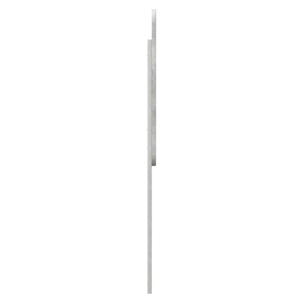 Testiera Grigio cemento Legno ingegnerizzato 887916