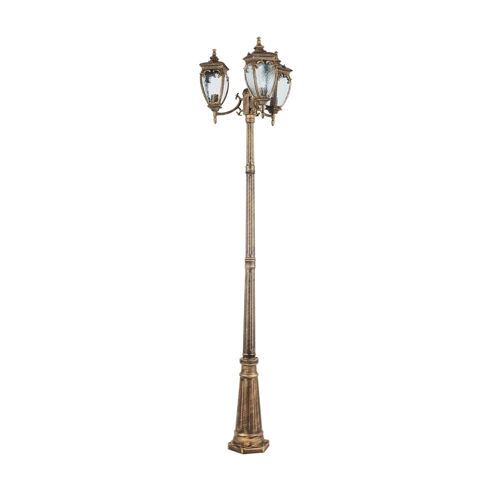Lampione da esterno Maytoni Fleur 3xE27 IP44 bronzo