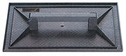 FRATTONE FRATTAZZO IN PLASTICA PER MURATORE CM.26X42