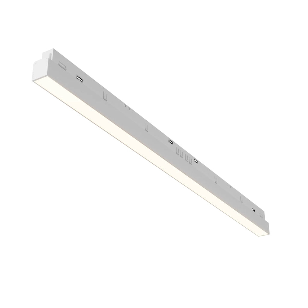 Maytoni Sospensione moderna Exility Basis 1 luce LED integrato bianco alluminio