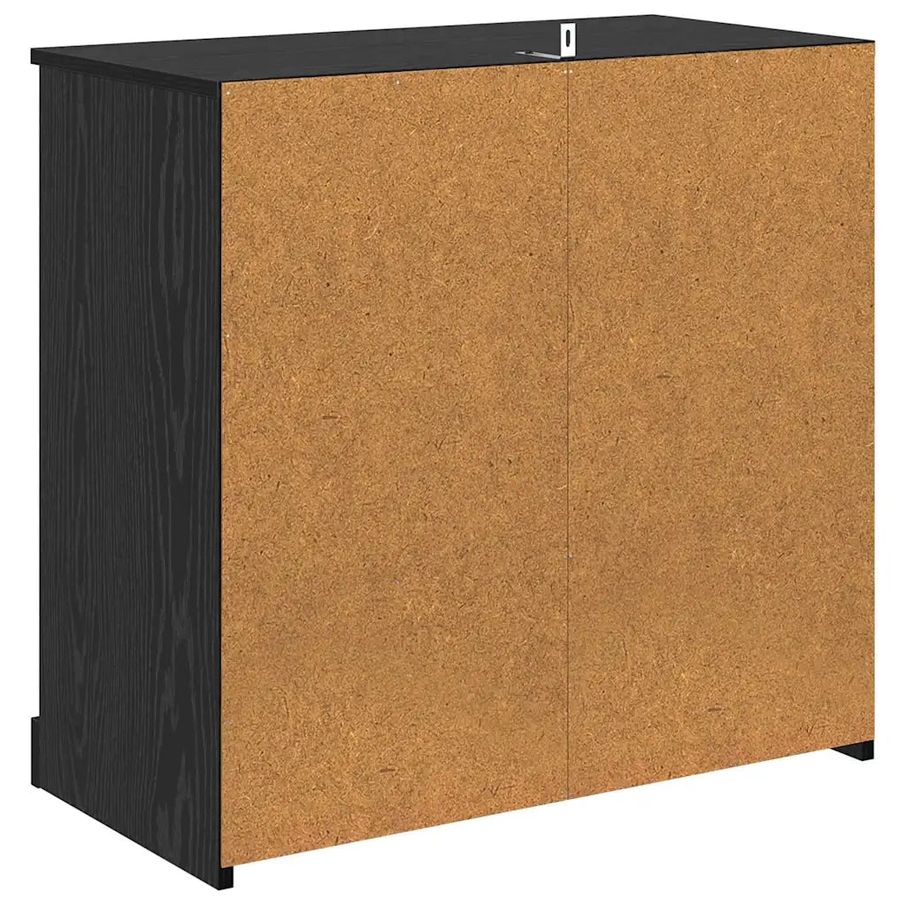 Sideboards con cassetto 2 pcs Rovere Nero 70 x 35,5 x 67,5 cm 3402667