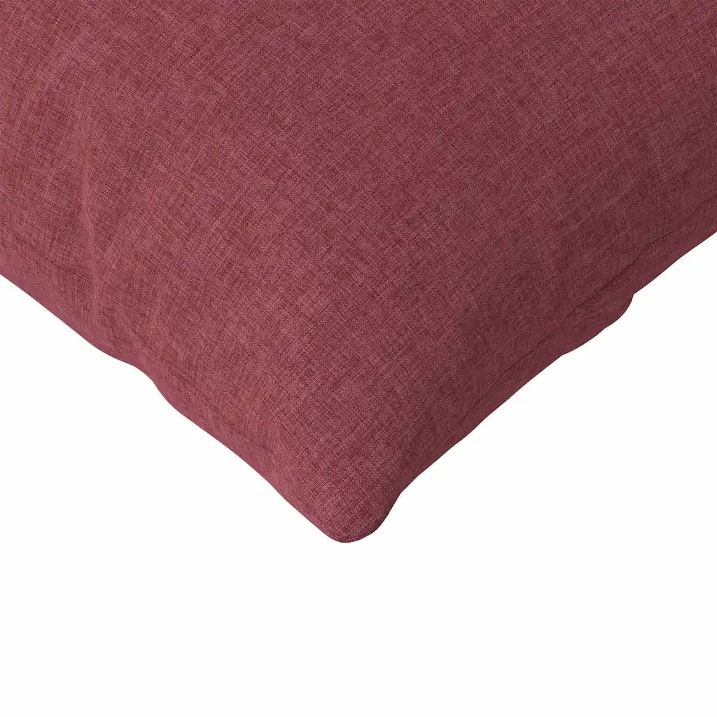 Cuscini da Divano 2 pcs Rosso Vino 120 x 40 cm Tessuto 42013785
