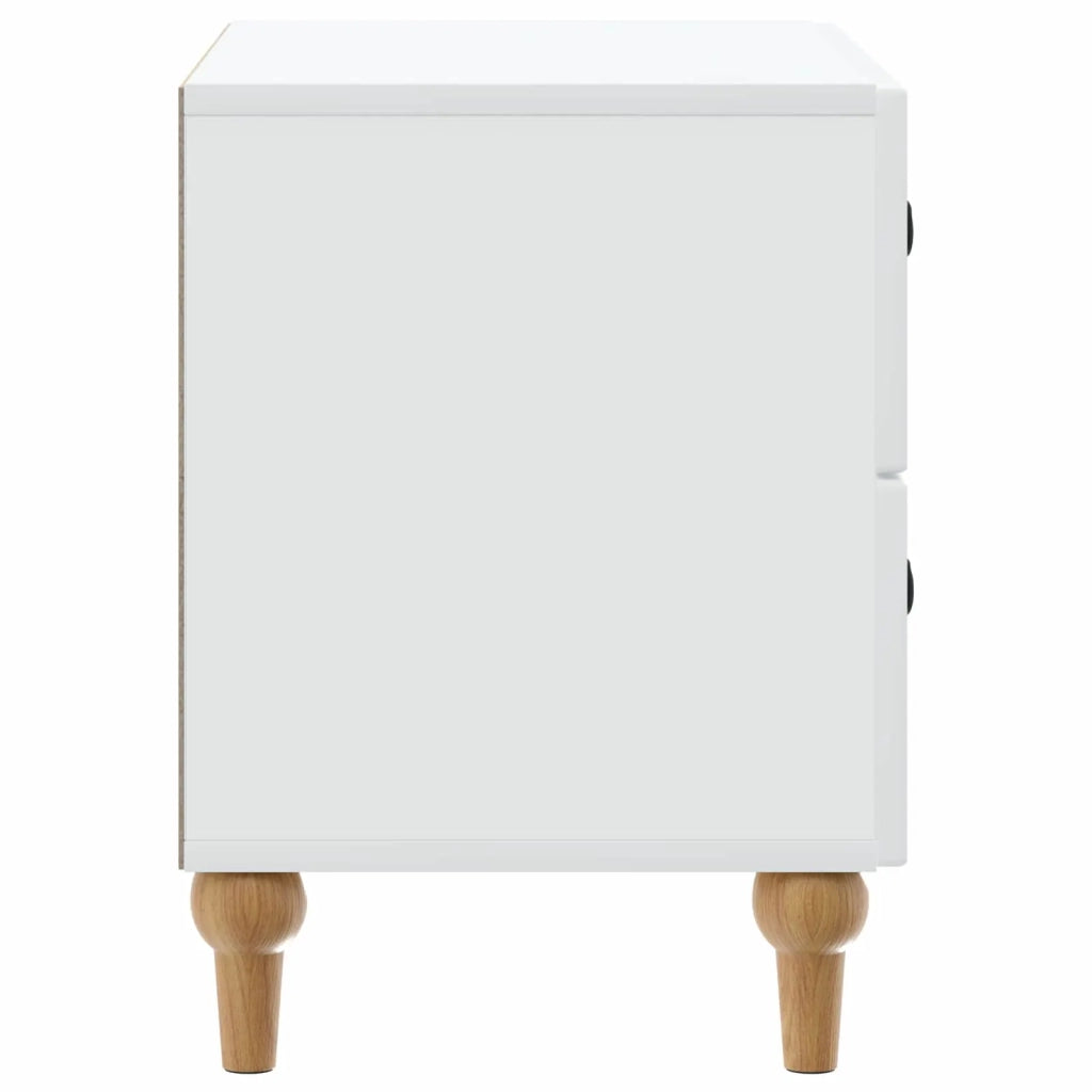 Armadio da Notte Bianco 62 x 34,5 x 48 cm Legno ingegnerizzato 894085