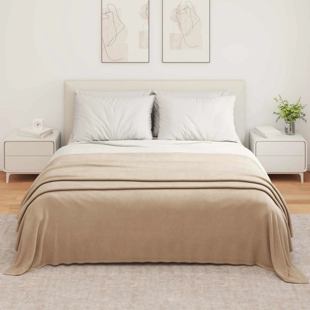 Coperta Cammello 350 x 270 cm Panno 42017130