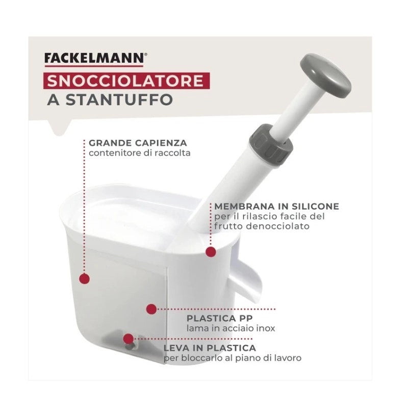 Snocciolatore per ciliegie e olive