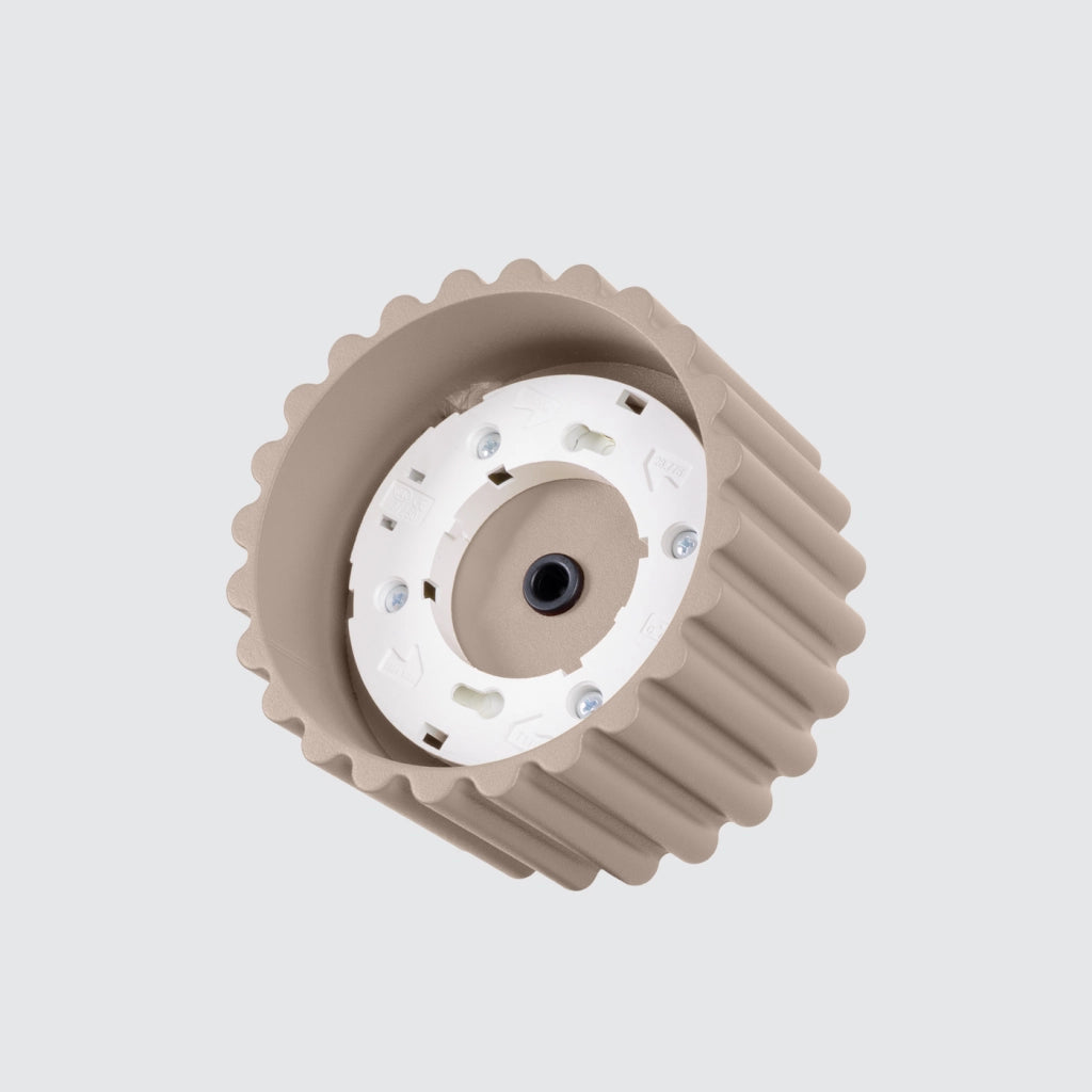 Lampada da soffitto AURA 1 taupe Gx53