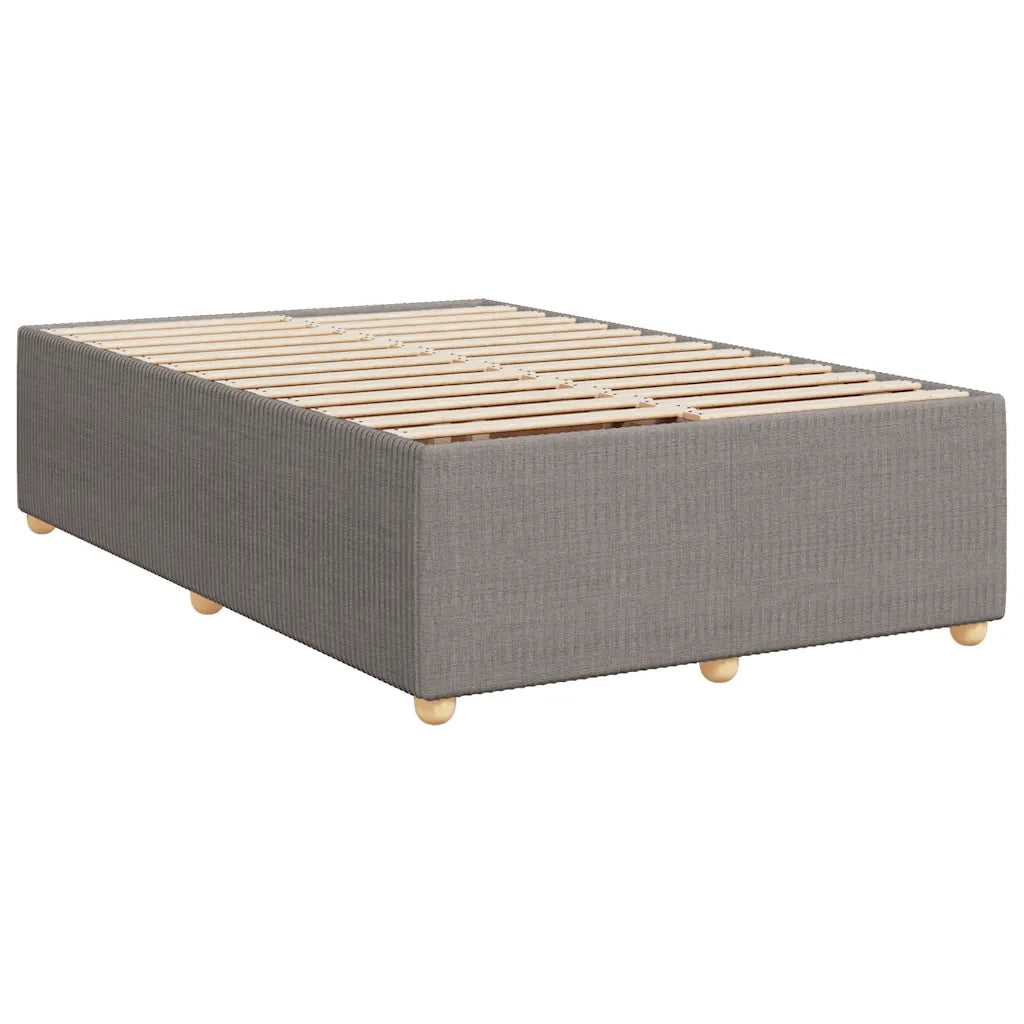 Letto matrimoniale | Letto per adulti | Giroletto senza Materasso Tortora 120x200 cm Tessuto