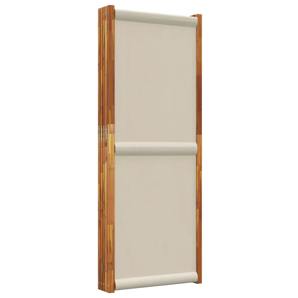 Divisorio Ambienti | Divider per stanze | Paravento a 5 Pannelli Grigio Chiaro 350x180 cm