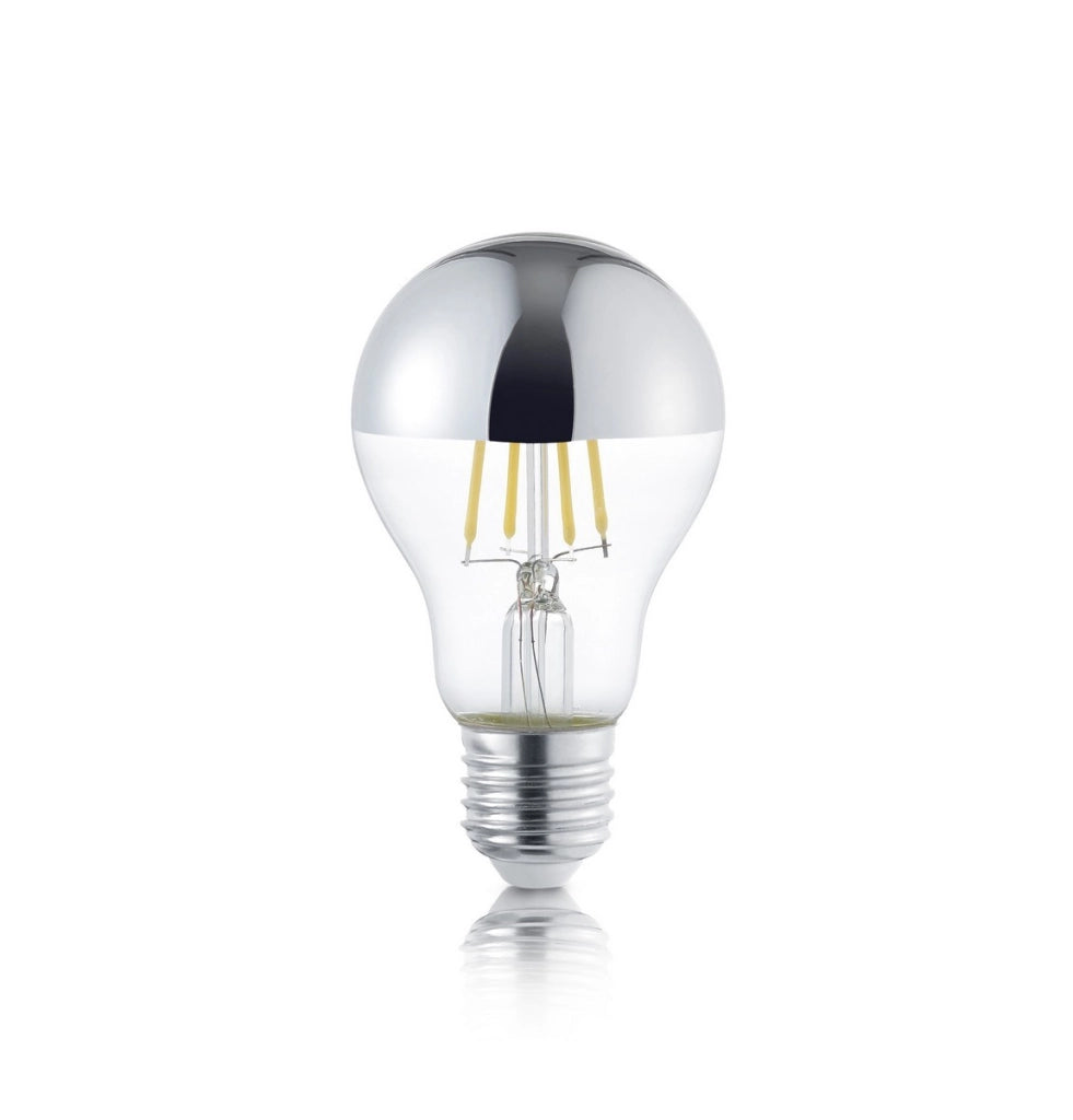 Lampadina LED sferica cromata E27 4W 420 lm Trio