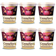 Multipack 6 pezzi novi crema spalmabile 45% nocciole grammi 200