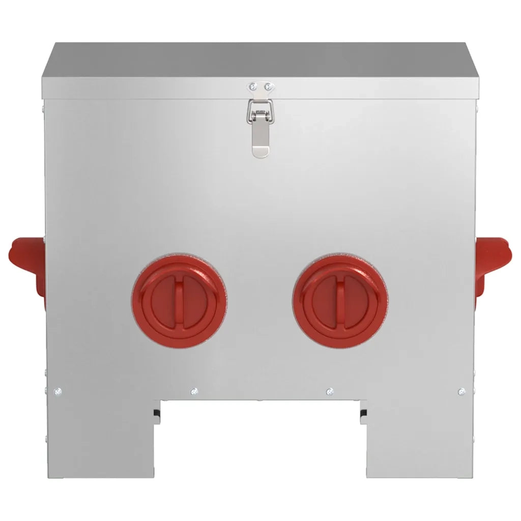 Feeder per pollo 2 pz Argento 40,5 x 25 x 38 cm CFW6891580