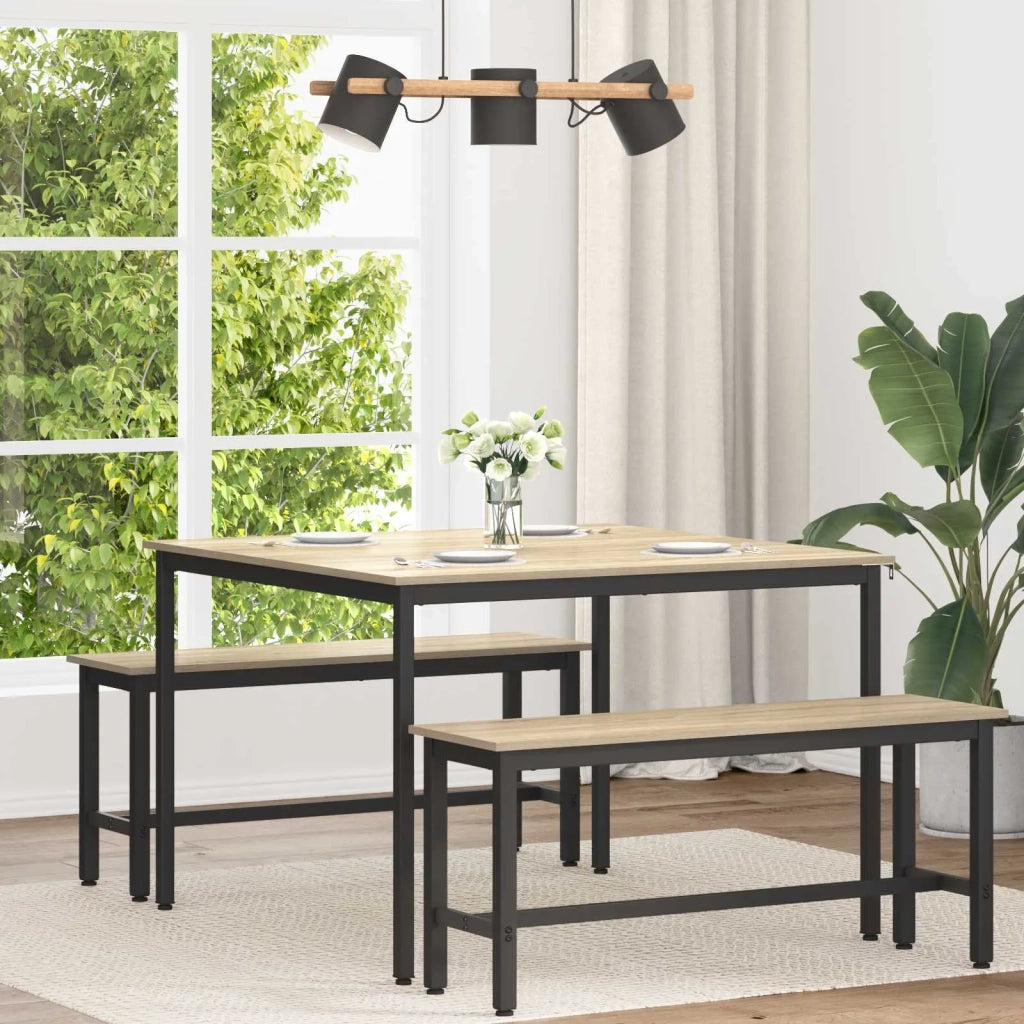 Tavoli da pranzo 110 x 110 x 75 cm Legno ingegnerizzato 892639