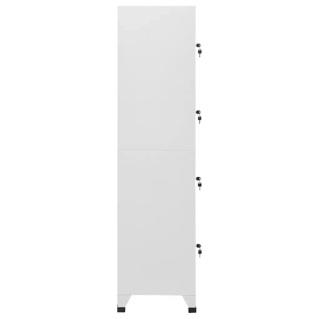 Armadietto a Chiave a 4 Scomparti 38x45x180 cm   cod mxl 53721