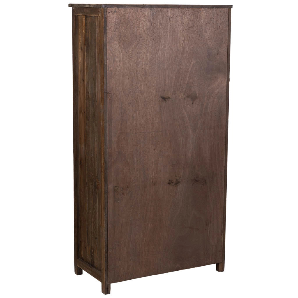Armadio in legno marrone 78x40x148 cm