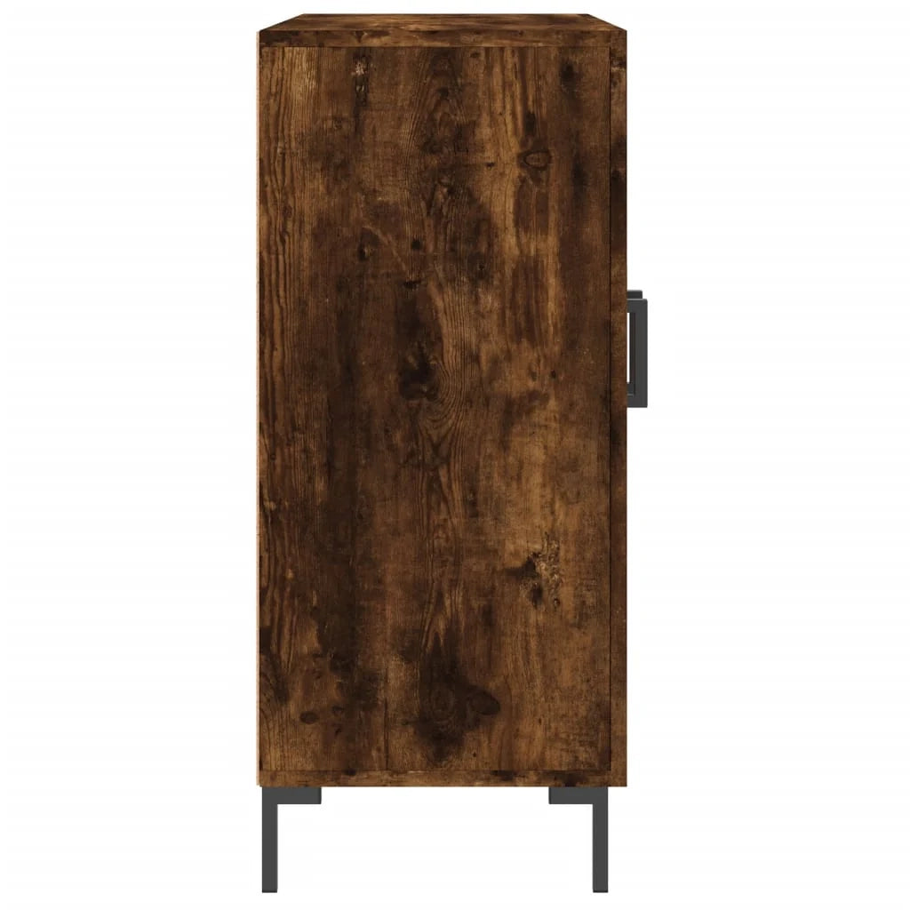 Buffet credenza cassettiera armadio mobile contenitore organizer per cucina soggiorno salotto 90 x 34 x 80 cm legno ingegnerizzato marrone 02_0031127