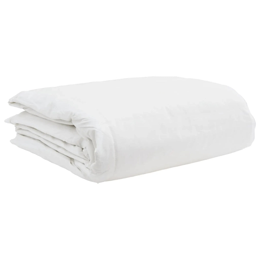 Set di Piumoni con cuscino 3 pcs Bianco Piuma d'anatra 3377008
