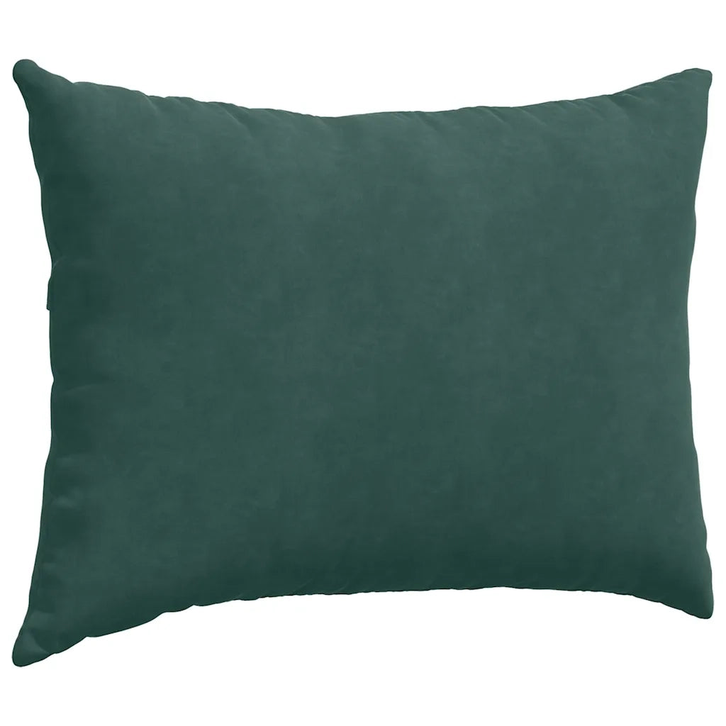 Cuscini da Divano 2 pcs Verde Scuro 70 x 50 cm Tessuto in Cords 42013758