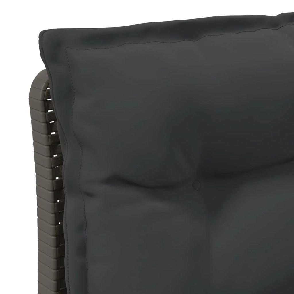 Divano da Giardino a 1 Posto con Cuscini Aspetto Rattan PP 8011845