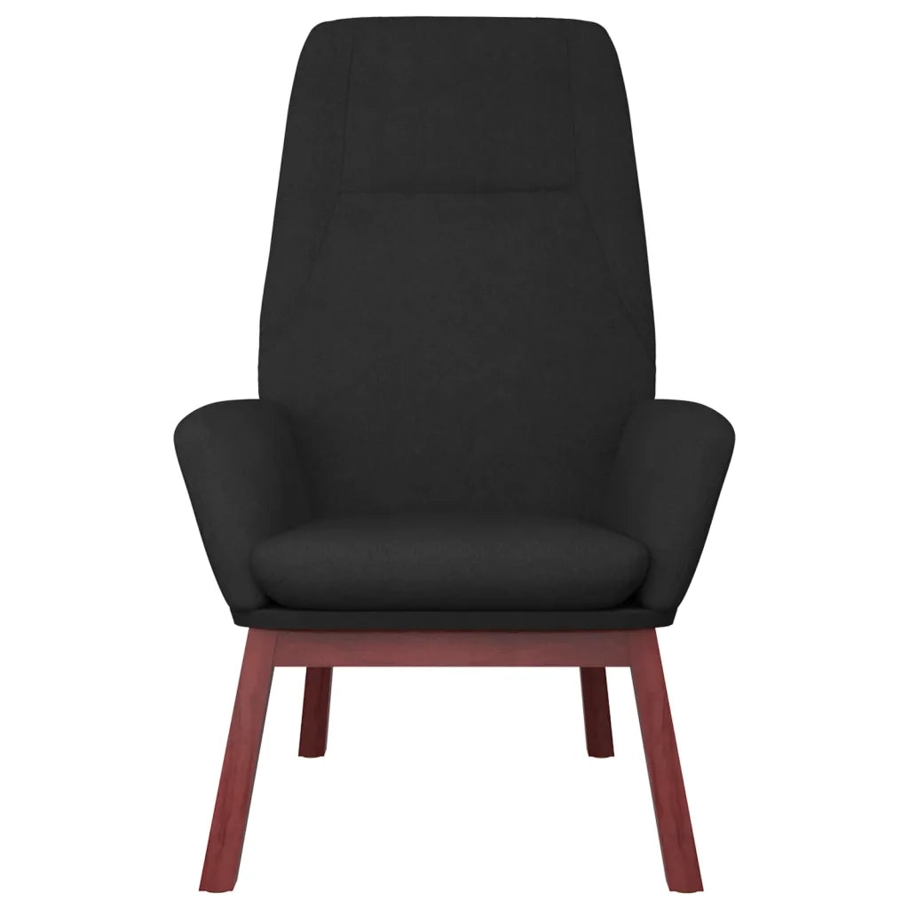 Sedia Relax Nera in Tessuto 341389