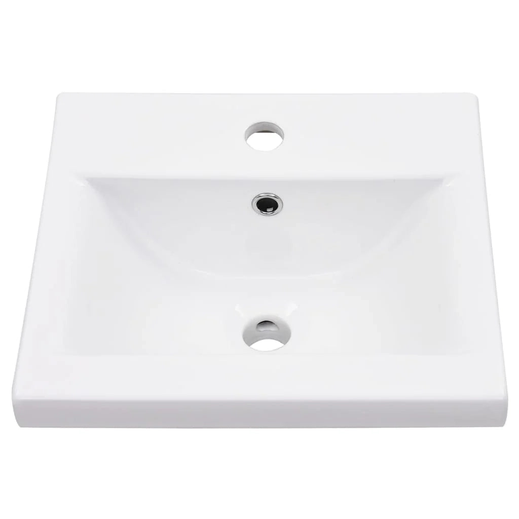 Telaio per lavabo da incasso 40 x 38 x 31 cm ferro bianco 02_0006773