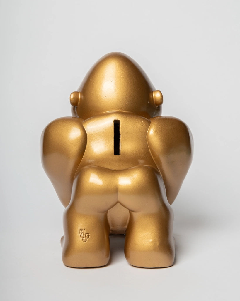 Salvadanaio Vittorio gold