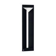 Paletto Esterno Moderno Nembro Alluminio Nero Led