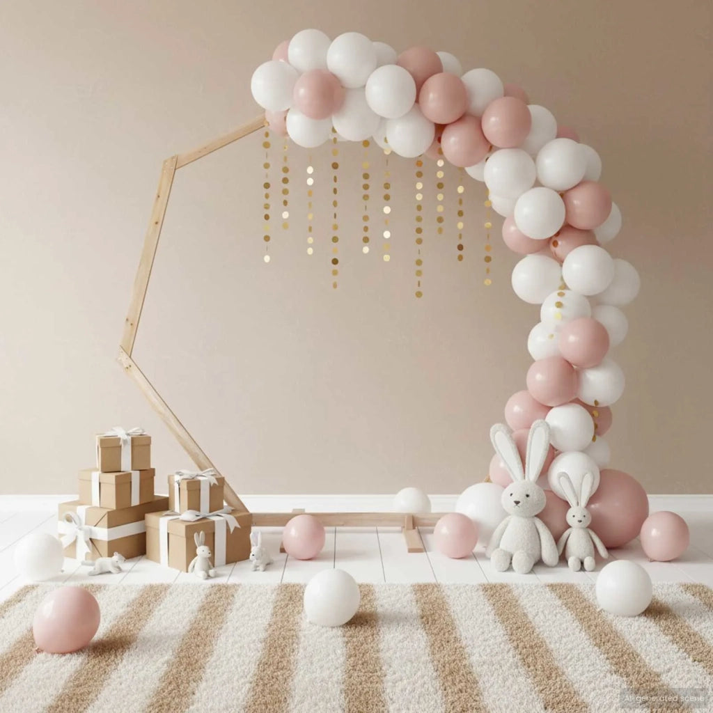 Arco Nuziale Marrone Chiaro 221 x 92 x 216 cm 42019395