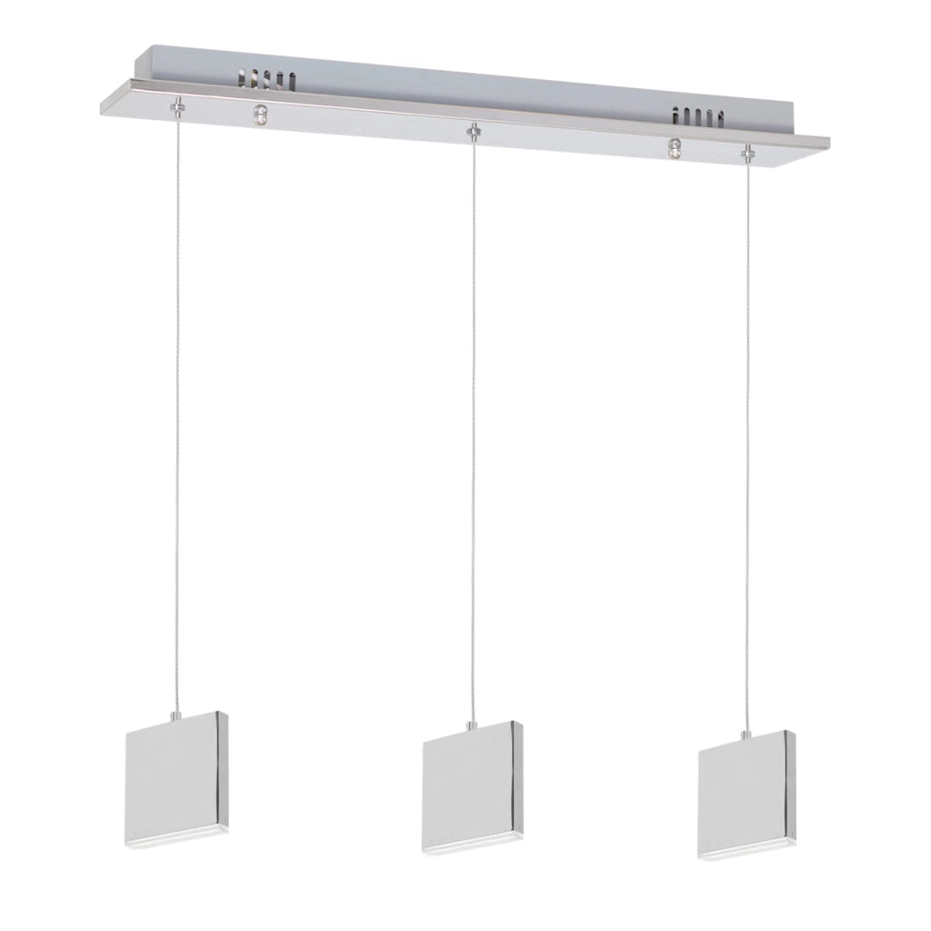 Lampada a sospensione Milagro Cuadra ML443 LED 15W 3 luci