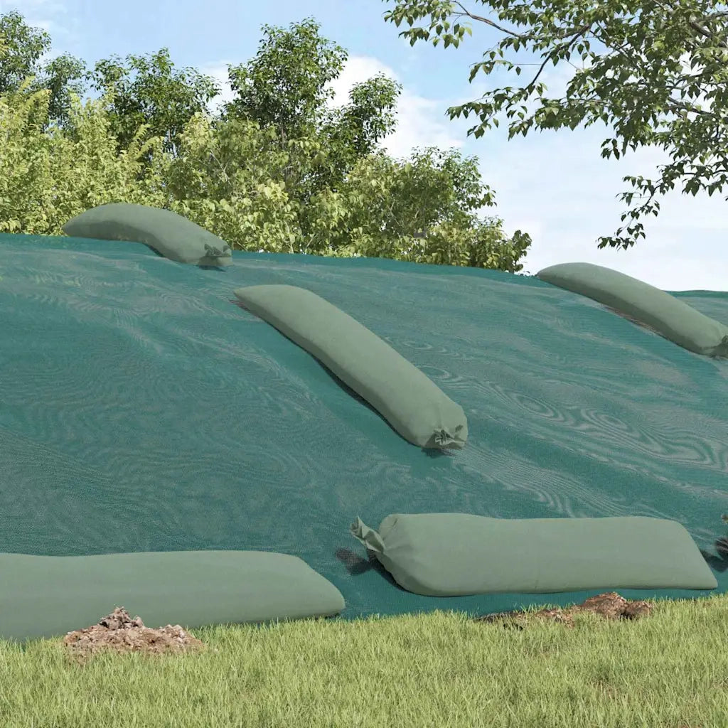 Copertura per silo Verde 24 x 5 m HDPE