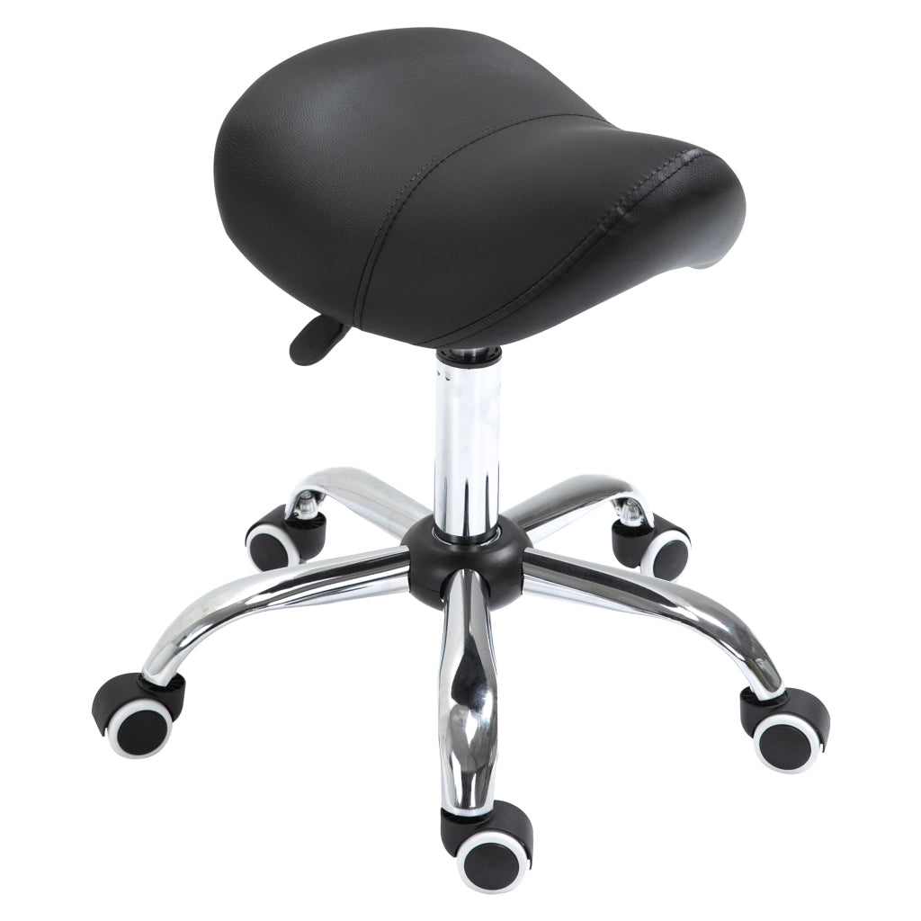 Sgabello da lavoro regolabile in altezza ¨C Minimal ¨C Nero, 49-61 cm