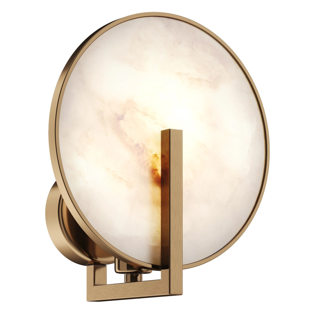Applique Marmo oro ottone e marmo Maytoni MOD099WL-01G2