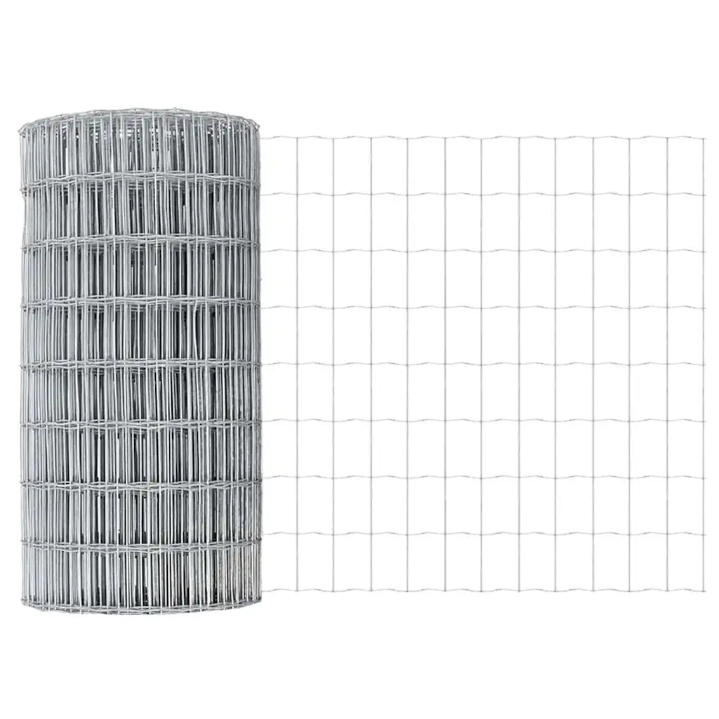 Recinzione da Giardino | Recinzione Euro 0,8 x 25 m Ferro rivestito in PVC