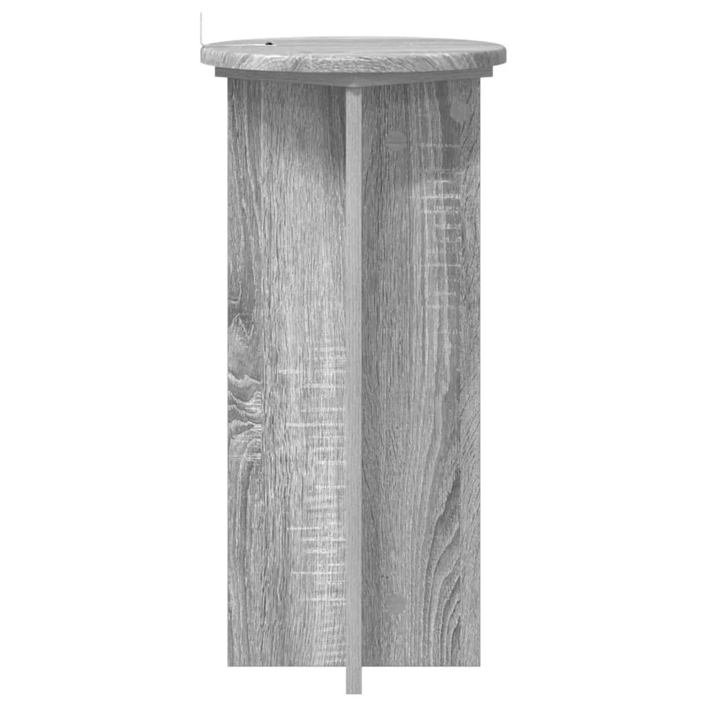 Supporto per piante 2 pz Grigio Sonoma 29,5 x 29,5 x 60 cm 899723