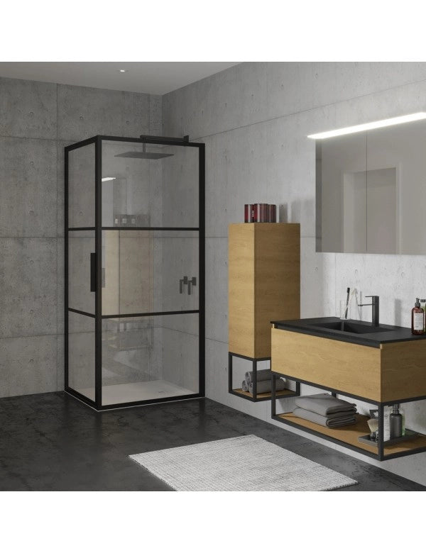 Box doccia angolare GRID 201 RIHO 80x100 x200cm