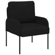 Divano | Divano da soggiorno | Sofa con cuscino 55cm Nero Legno compensato