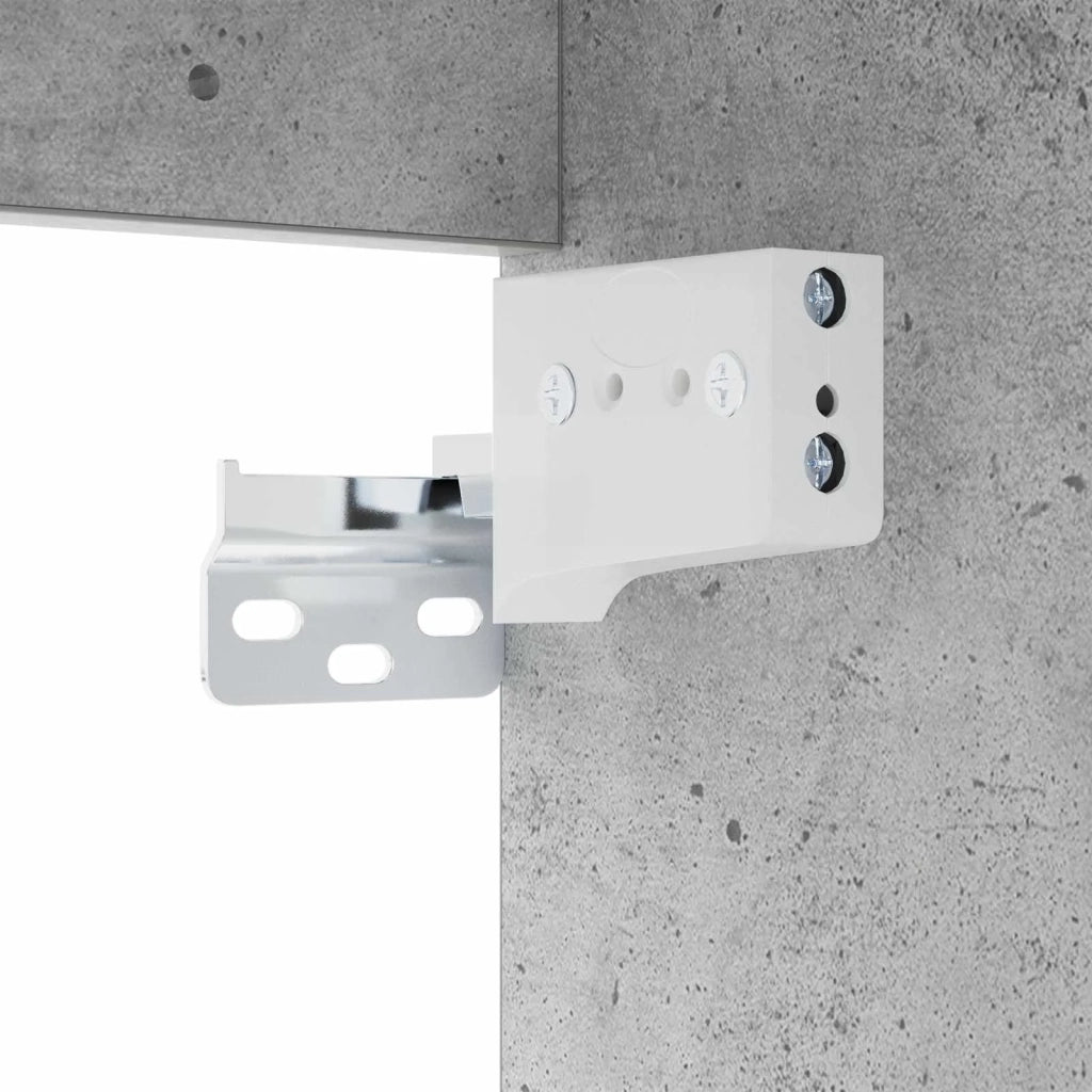 Mobile da Bagno | Armadio da bagno Grigio Cemento 30 x 35 x 50 cm