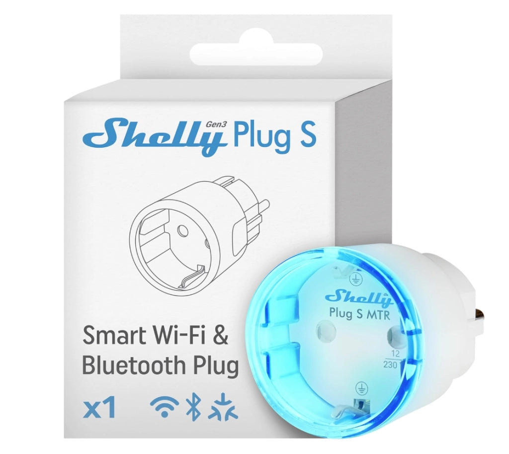 Shelly Plug S MTR Gen3 (White)