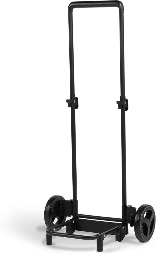 Carrello spesa easy capacità 40 litri colore rosso struttura acciaio pieghevole con sacca antipioggia ruote 15 cm portata 30 kg Gimi