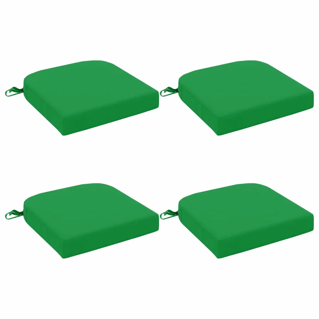 Cuscini per sedile a 4 pezzi SOEST 4 pcs 100% Poliestere Verde 945206