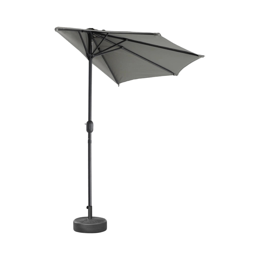 Mezzo ombrellone rotondo, ø2,5m, verde kaki