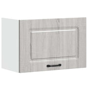 Pensile da cucina dal design moderno con spazio di archiviazione ottimale 60 x 31 x 40 cm legno composito grigio 02_0050008