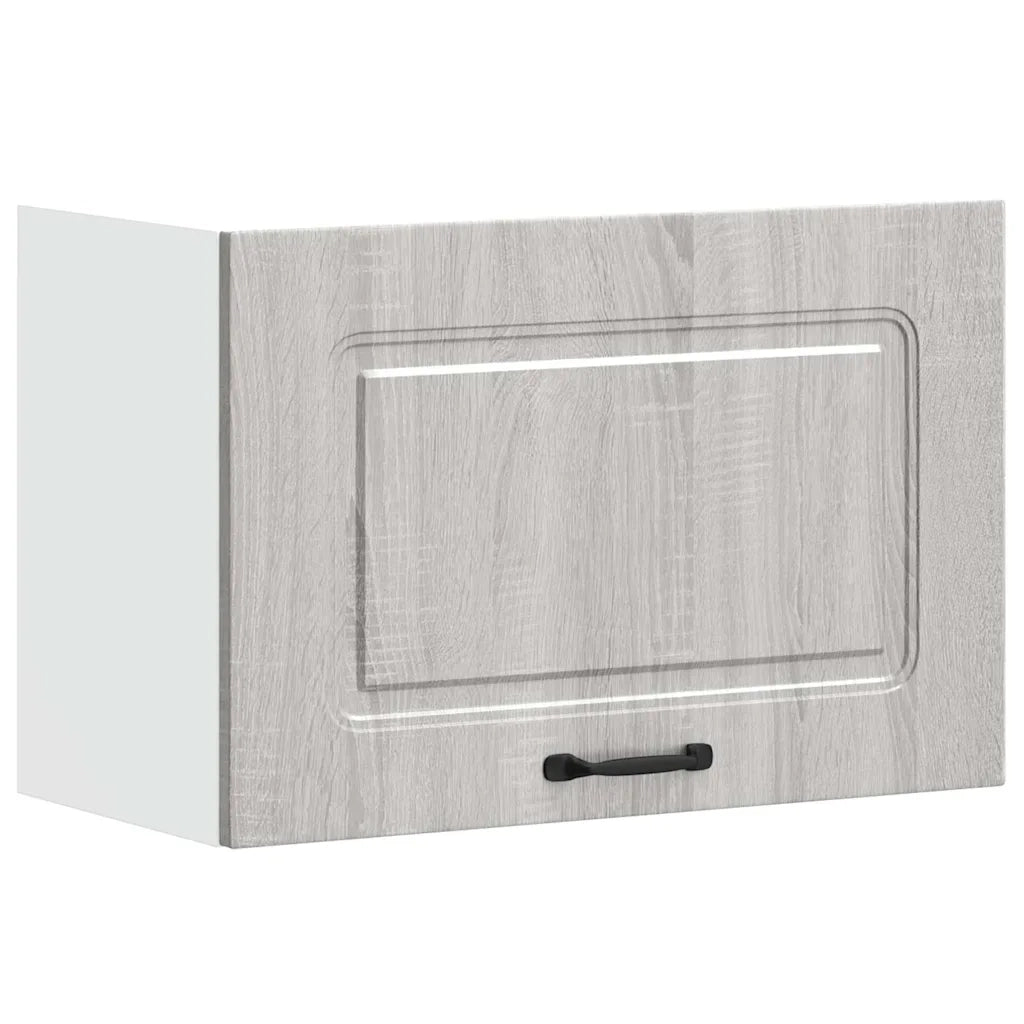Pensile da cucina dal design moderno con spazio di archiviazione ottimale 60 x 31 x 40 cm legno composito grigio 02_0050008