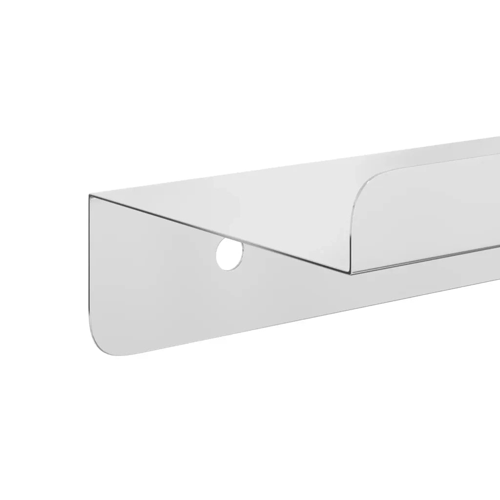 Mensole a Muro 3 pz Argento in Acciaio Inossidabile 30270