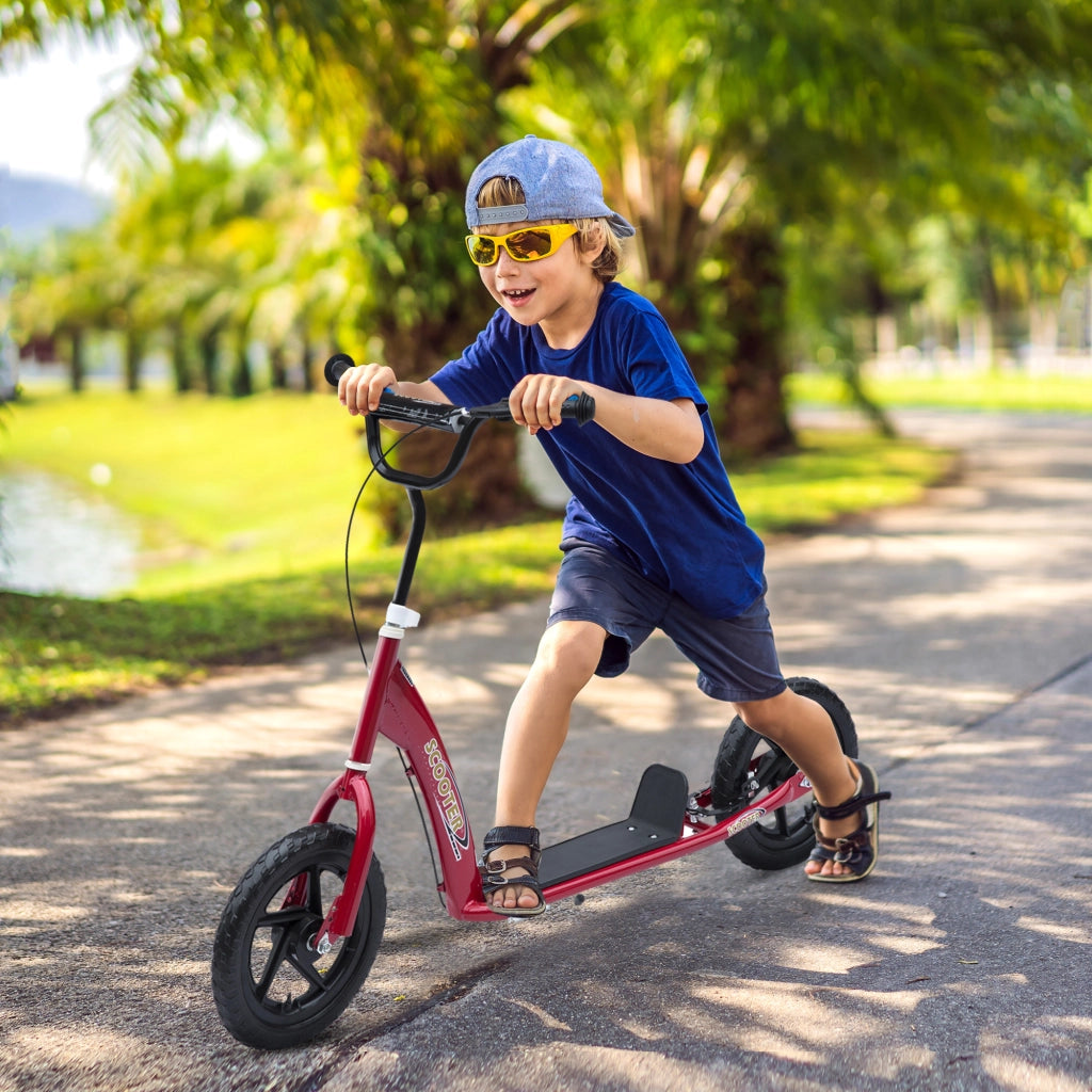 Trottinette Bambini ¨C Minimal ¨C Rosso, Acciaio