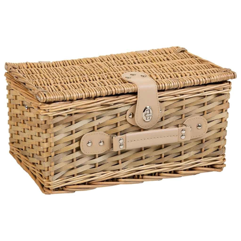 Cesto pic-nic marrone 38x26x19h