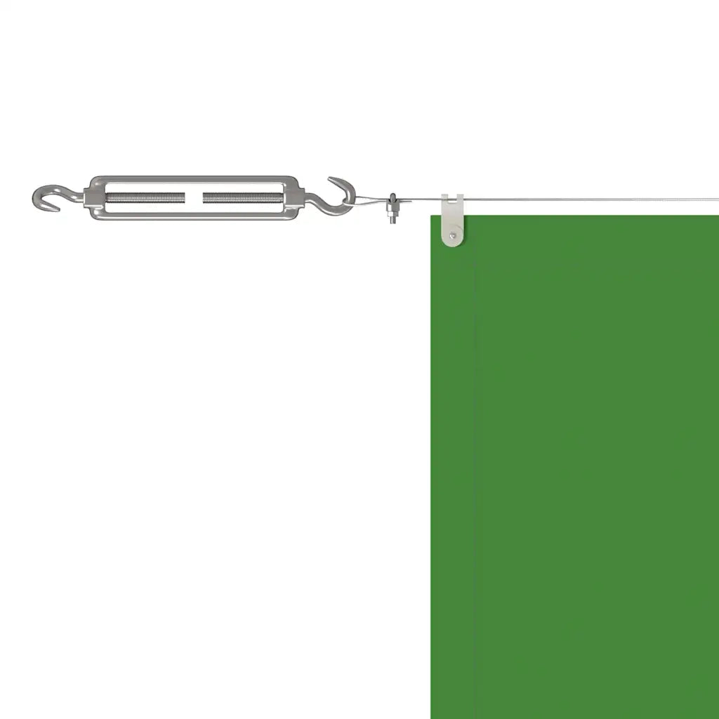 Paravento Verticale-Pannello per balcone Verde Chiaro 60x600 cm in Tessuto Oxford