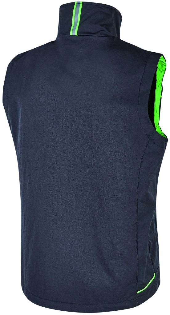 U-Power GILET SATURN Col. Grigio/Verde Mis. XXL