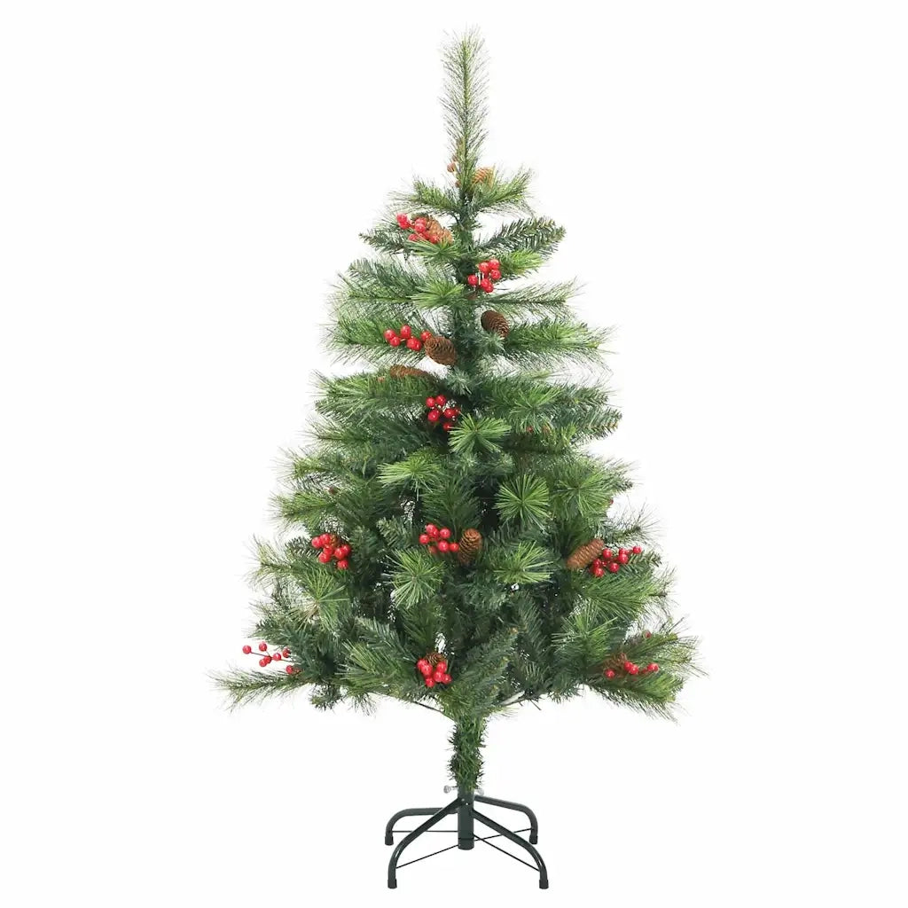 Albero di Natale artificiale Verde 150 cm PVC e Metallo 3395125