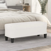 Panca-Sgabello beige 100x35x41 cm in Microfibra